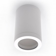 Φωτιστικό Σποτ Οροφής Φ70 Κατεύθυνσης με ντουί GU10 Polycarbonate Λευκό IP54 96DL306/WH